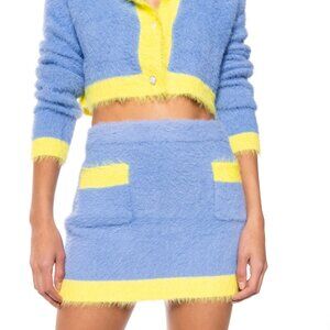 Always Moody Mini Fuzzy Skirt